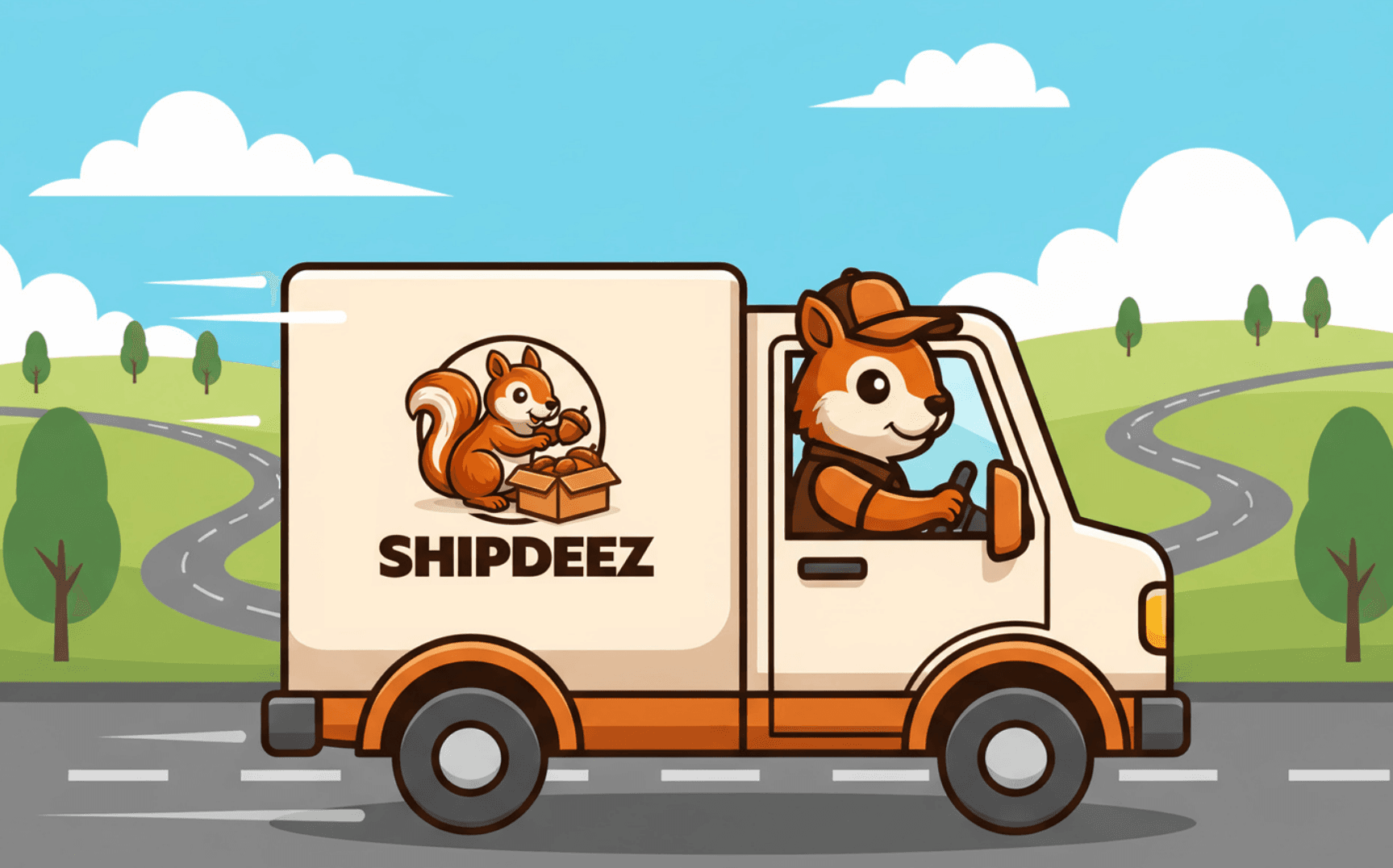 Shipping illustration